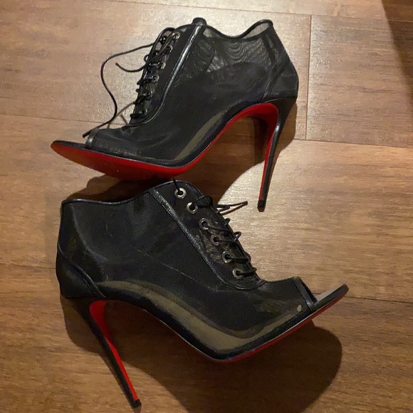 Christian Louboutin Ondessa Mesh Bootie - Picture 6 of 8
